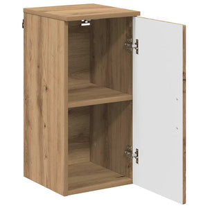 Wandmontierter Badezimmerschrank Artisan Eiche