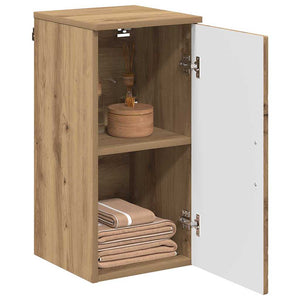 Wandmontierter Badezimmerschrank Artisan Eiche