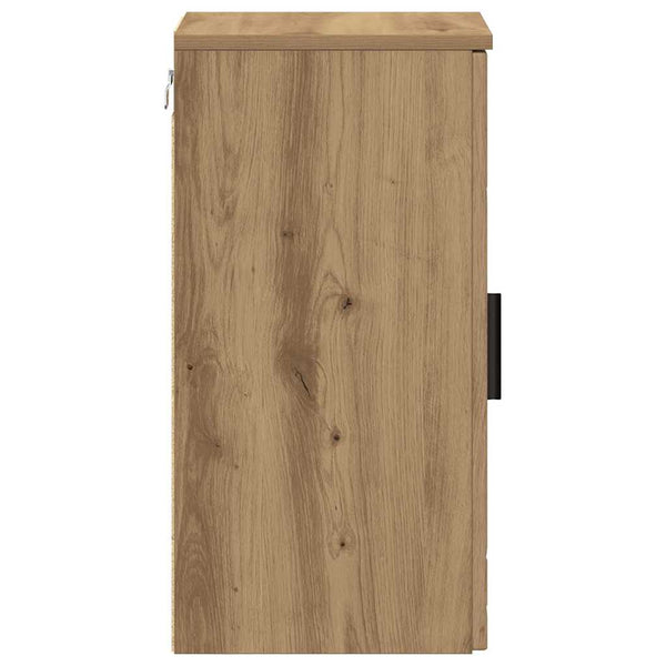 Wandmontierter Badezimmerschrank Artisan Eiche