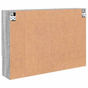 Spiegelschrank Grau Sonoma 80cm