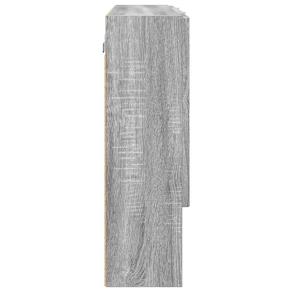 Spiegelschrank Grau Sonoma 80cm