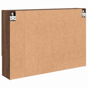 Spiegelschrank Braun Eichenoptik 80cm