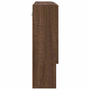 Spiegelschrank Braun Eichenoptik 80cm