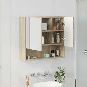 Spiegelschrank Sonoma-Eiche 59 cm