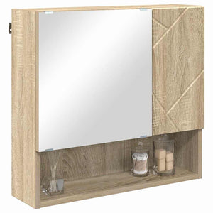 Spiegelschrank Sonoma-Eiche 59 cm