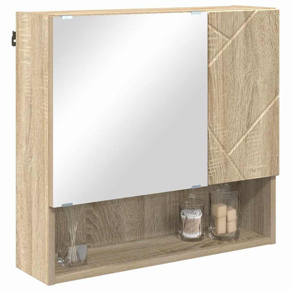Spiegelschrank Sonoma-Eiche 59 cm