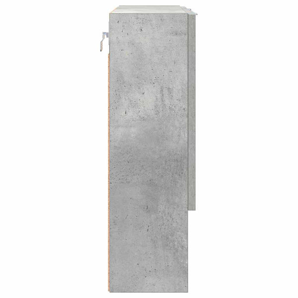 Spiegelschrank Beton Grau 59x55 cm