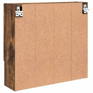 Spiegelschrank Geräucherte Eiche 59cm