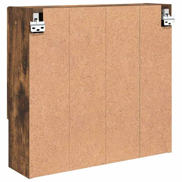 Spiegelschrank Geräucherte Eiche 59cm