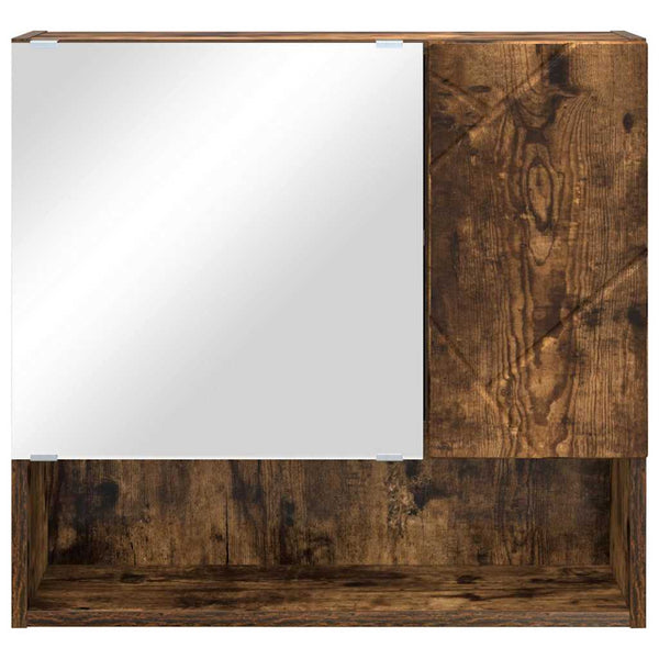 Spiegelschrank Geräucherte Eiche 59cm