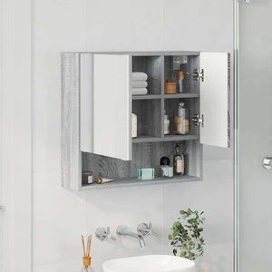 Spiegelschrank Graues Sonoma 59cm