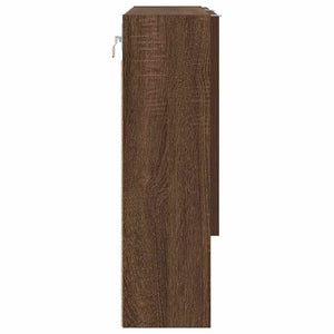 Spiegelschrank Braun Eichen-Optik 59 cm