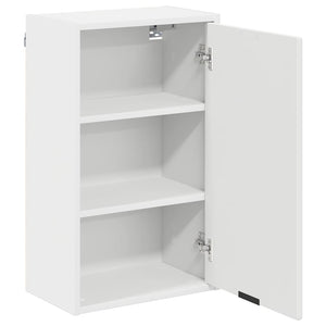 Weißer Badezimmerschrank, 39x23,5x65 cm