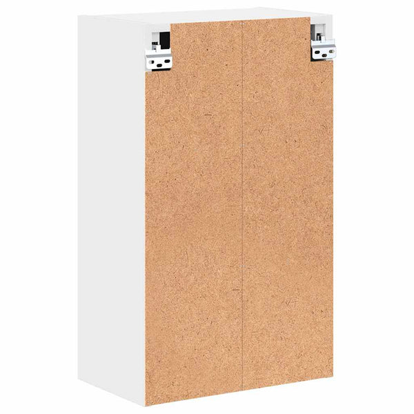 Weißer Badezimmerschrank, 39x23,5x65 cm