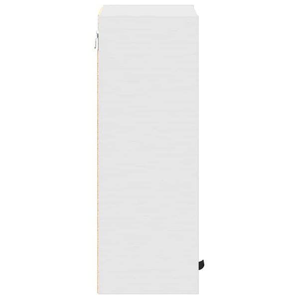 Weißer Badezimmerschrank, 39x23,5x65 cm