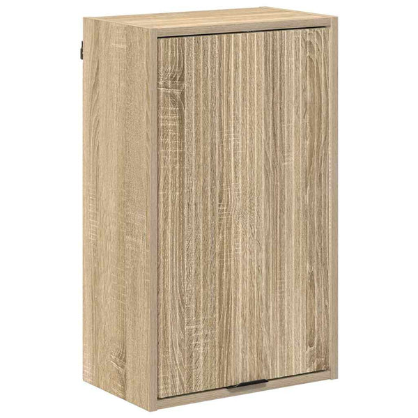 Wandmontierter Badezimmerschrank Sonoma-Eiche 39x23,5x65cm