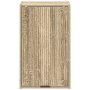 Wandmontierter Badezimmerschrank Sonoma-Eiche 39x23,5x65cm