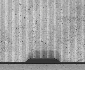 Wandmontierter Badezimmerschrank Beton Grau 39x23,5x65 cm