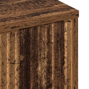 vidaXL Armoire de salle de bain murale en bois de récupération 39 x 23,5 x 65 cm