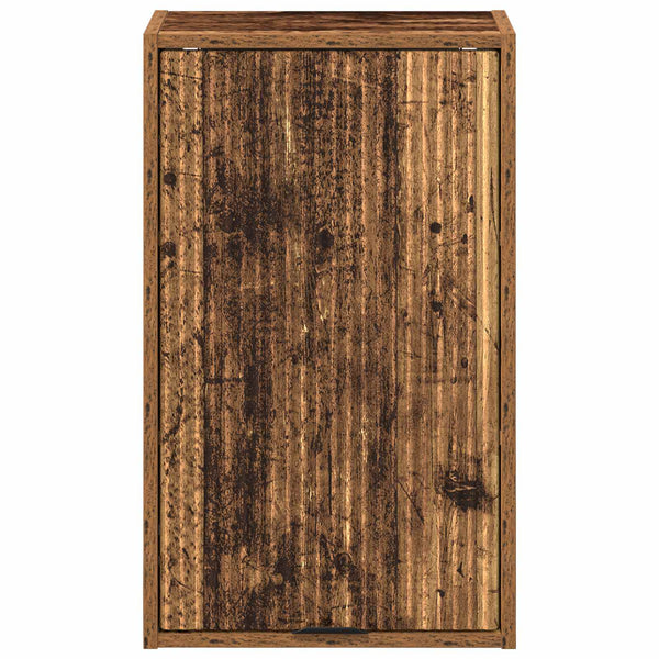 vidaXL Armoire de salle de bain murale en bois de récupération 39 x 23,5 x 65 cm