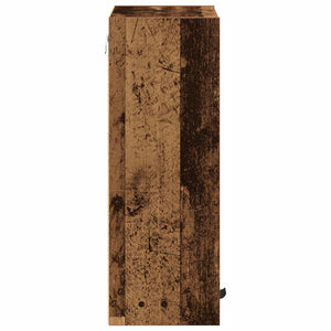 vidaXL Armoire de salle de bain murale en bois de récupération 39 x 23,5 x 65 cm
