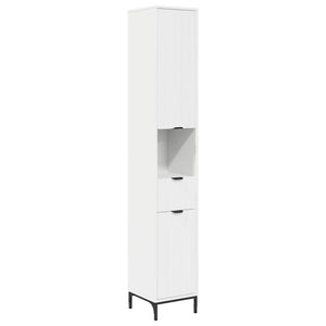 Badezimmerschrank Weiß mit Schubladen