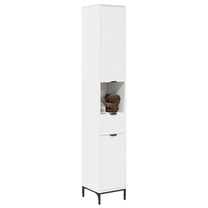 Badezimmerschrank Weiß mit Schubladen