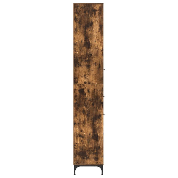 Badezimmerschrank Räuchereiche 31,5x33x190cm