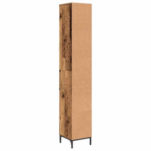 Badezimmerschrank Altholz mit Schubladen
