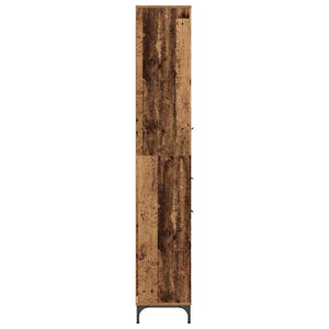 Badezimmerschrank Altholz mit Schubladen