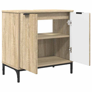 Waschbeckenschrank Sonoma-Eiche 60,5 cm