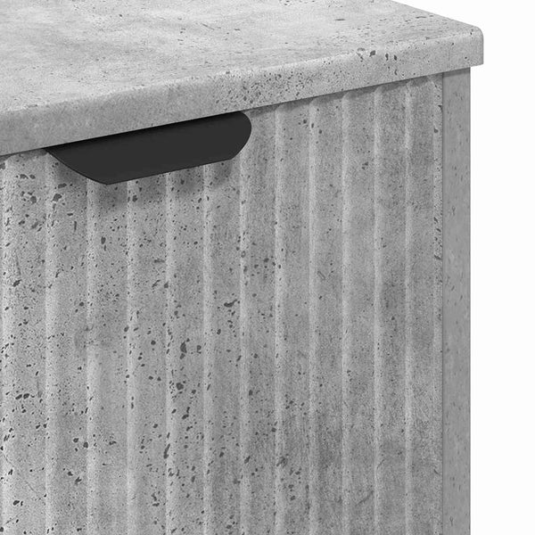 Waschbeckenschrank Beton Grau 60 cm