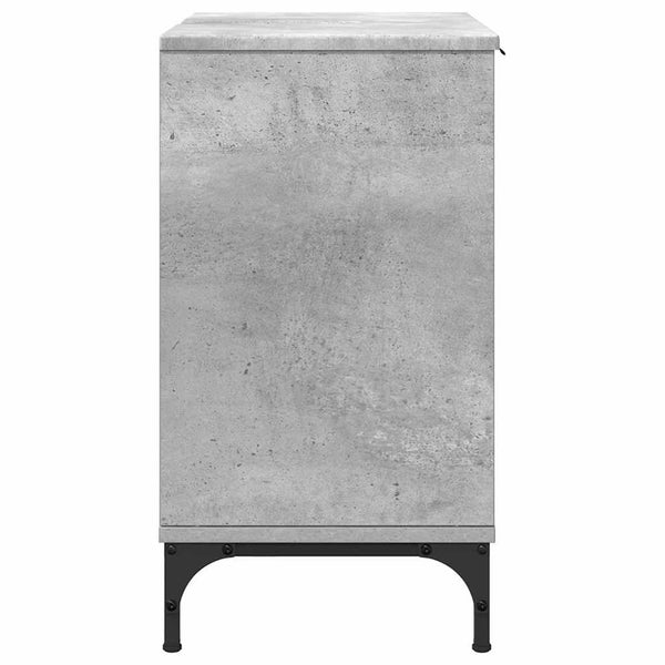 Waschbeckenschrank Beton Grau 60 cm