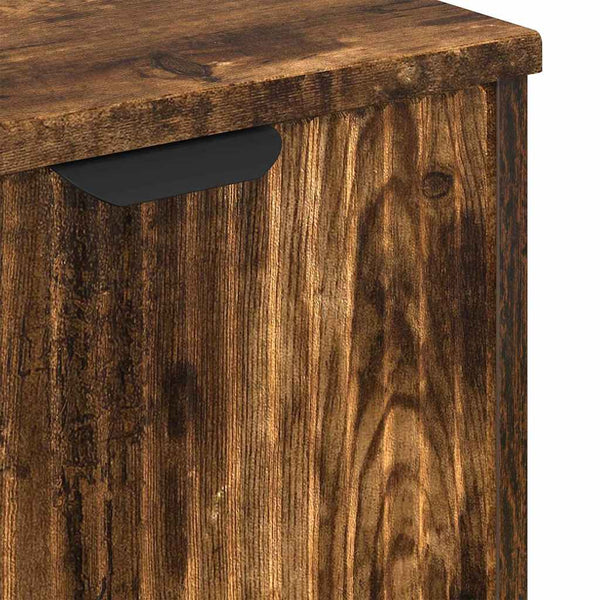 Waschbeckenschrank Geräucherte Eiche 60,5 cm