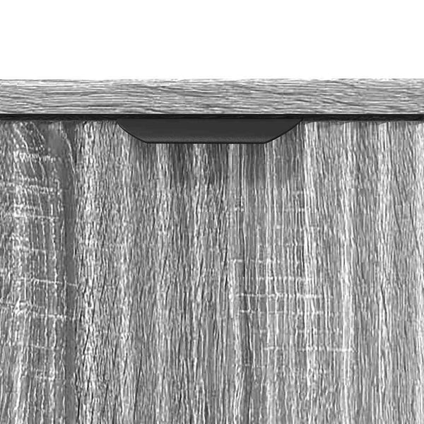 Waschbeckenschrank Grau Sonoma 60,5x33,5x61 cm
