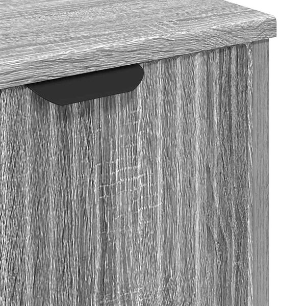 Waschbeckenschrank Grau Sonoma 60,5x33,5x61 cm
