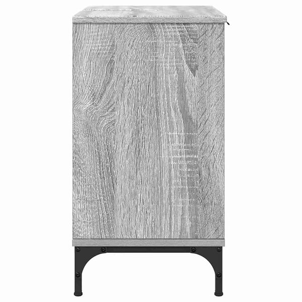 Waschbeckenschrank Grau Sonoma 60,5x33,5x61 cm