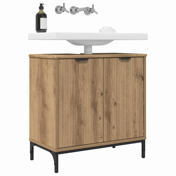 Waschbeckenschrank Artisan-Eiche 60,5 cm