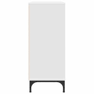 vidaXL Buffet avec tiroirs blanc 79,5 x 33 x 82 cm Bois d'ingénierie