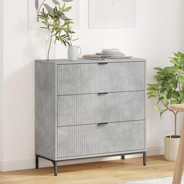 Sideboard Beton Grau 79,5 cm