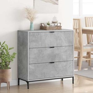 Sideboard Beton Grau 79,5 cm