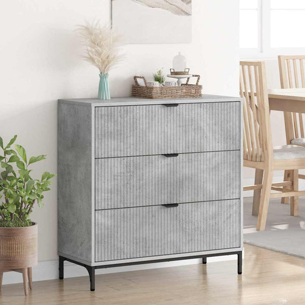 Sideboard Beton Grau 79,5 cm