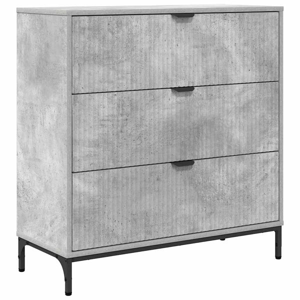 Sideboard Beton Grau 79,5 cm