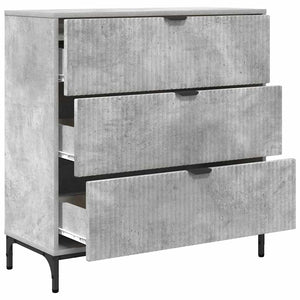 Sideboard Beton Grau 79,5 cm
