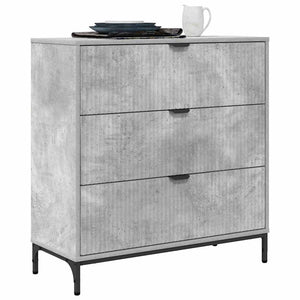Sideboard Beton Grau 79,5 cm
