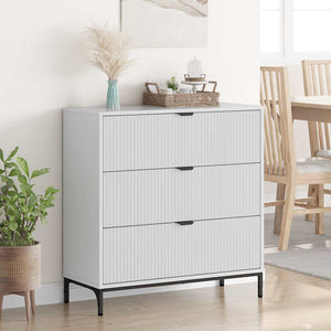 Sideboard Weiß Hochglanz 79,5 cm