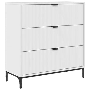 Sideboard Weiß Hochglanz 79,5 cm