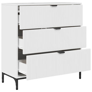 Sideboard Weiß Hochglanz 79,5 cm