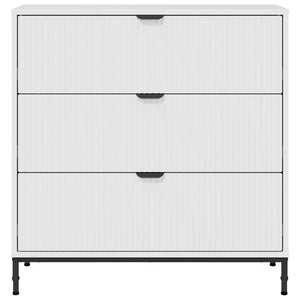 Sideboard Weiß Hochglanz 79,5 cm