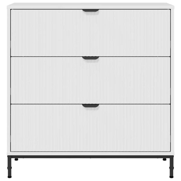 Sideboard Weiß Hochglanz 79,5 cm